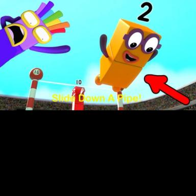 (TESLA UPDATE) Numberblocks - Slide Down A Pipe! icon