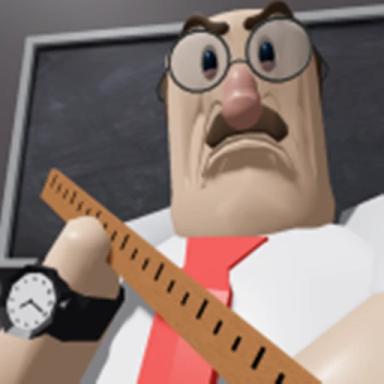 📃ESCAPE EVIL TEACHER OBBY!📏 icon