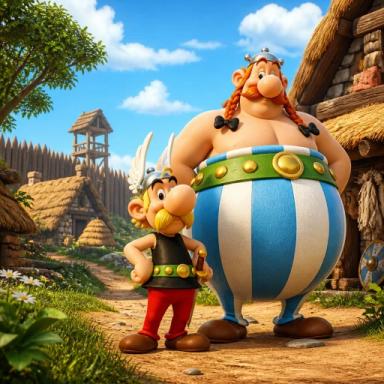 Thumbnail for Asterix & Obelix: Village Defense Game