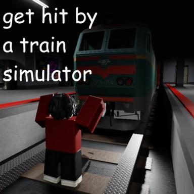 get hit by a train simulator icon
