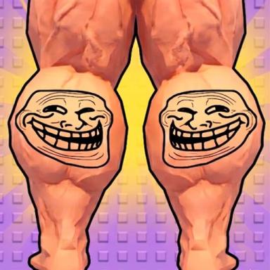 Thumbnail for +1 Strength Troll Obby 💪 Game