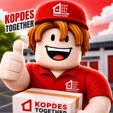 Red and White Cooperative Together  icon