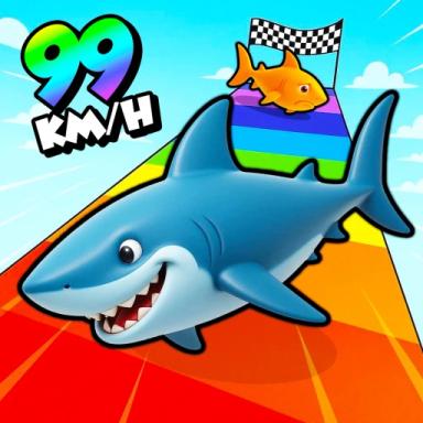 Thumbnail for Fish Race 🦈🐟 Game