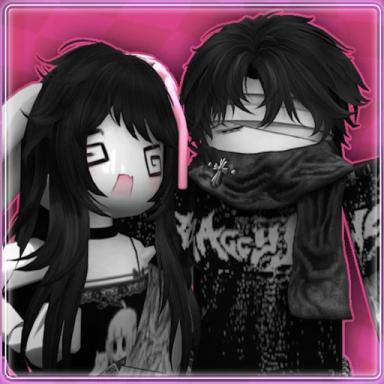 Emo/Goth Outfit Ideas icon