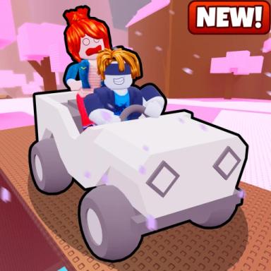 Thumbnail for my driver is blind [2 Player Obby] Game