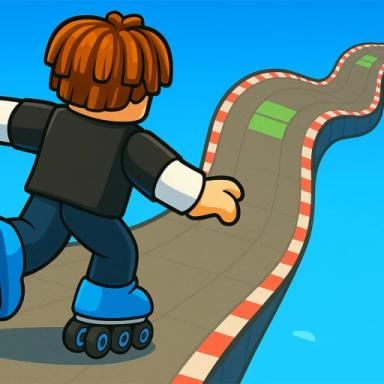 Thumbnail for [W6] Obby But You're on Roller Skates Game