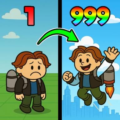 Thumbnail for +1 Jetpack Every Click 🚀 Game