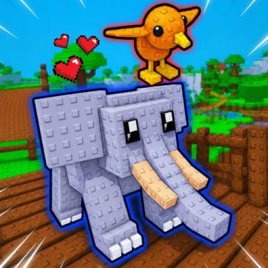 Thumbnail for Tusk & Talon! [2 Player Obby] 🐘 Game