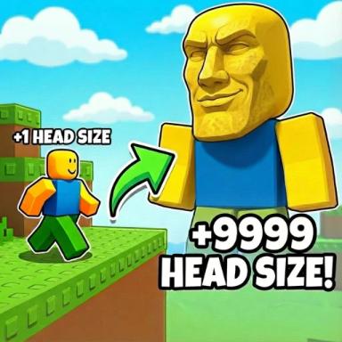 Thumbnail for [🎅] +1 Head Size Per Step Game