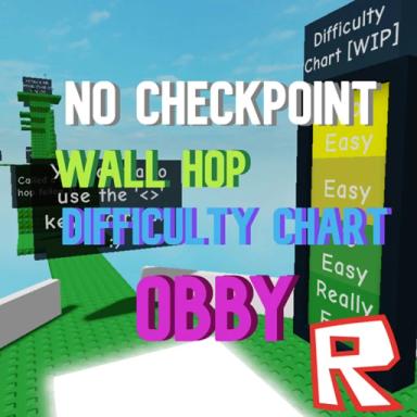 No CheckPoint Wall Hop Difficulty Chart Obby icon