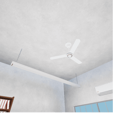 School and house with some Preheat lights and fans icon