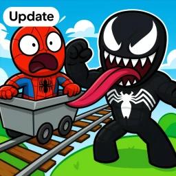 [🕷️NEW🕸️] Cart ride into Venom Spiderman icon
