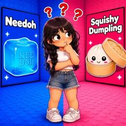Thumbnail for Would You Rather: Needoh or Squishy Dumpling Tower Game