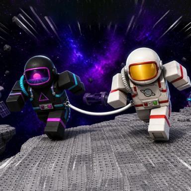 Thumbnail for Astronauts [2 Player Obby] Game