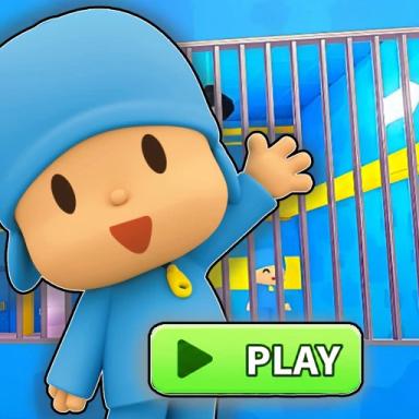 🧢 POCOYO PRISON RUN ESCAPE! (Obby) icon