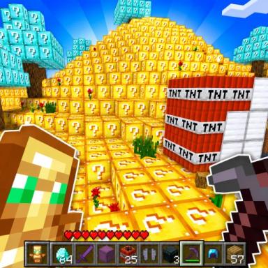 Thumbnail for ⛏️Lucky World!(DIAMOND LUCKY BLOCKS!) Game