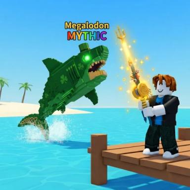 Thumbnail for [UPD ☘️] Catch a Megalodon!🎣 Game