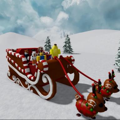 Thumbnail for Sleigh Ride to the North Pole! Game