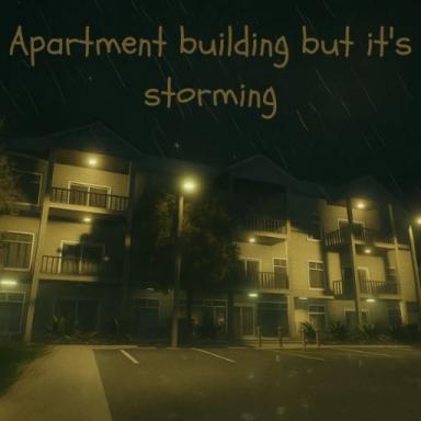 Apartment Building But It's Storming icon