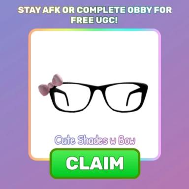 [NEW] Stay AFK or Complete OBBY For Free UGC! icon