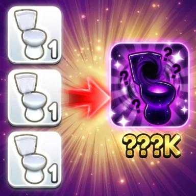 Crazy Merge Toilet! icon