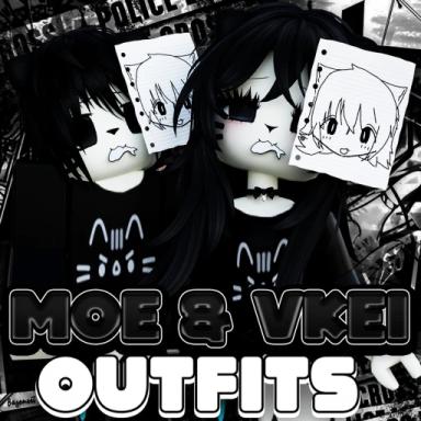 [NEW🩶] Moe & Vkei Matching Outfits icon