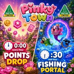 🎣 Pinky Town 🎣 UPD NEW UGC NOW 🎁 icon