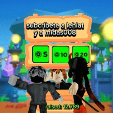 Go to the donations icon