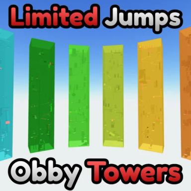 Thumbnail for Limited Jumps Obby Towers Game