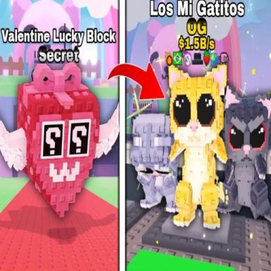 Thumbnail for ❤️ Valentines Lucky Block X9999 Game