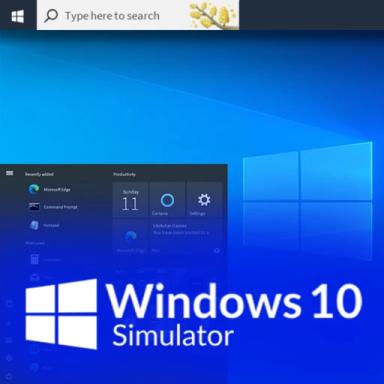 Thumbnail for Windows 10 Simulator Game