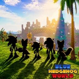 [🤖 METAL INVASION] Blue Hedgehog World icon
