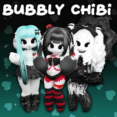 🖤 [UPDATE] Gothic Bubbly Chibi Girl Outfits icon