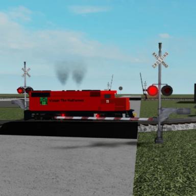 Thumbnail for RO-Scale Trains & Railroad Crossings Game