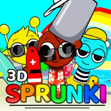 Thumbnail for 3D Sprunki RP! 🏖️ [SUMMER!] Game