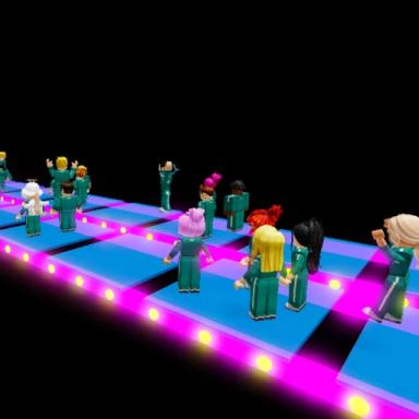 Thumbnail for Impossible Glass Bridge! (Squid Game Obby) Game