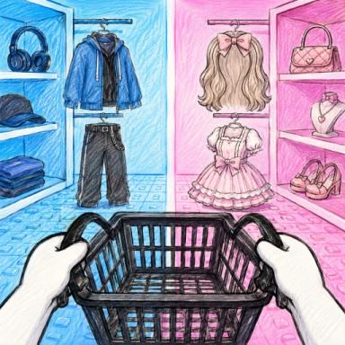 Thumbnail for どっちにする？アバターを着せ替えよう🧢🎀 Game