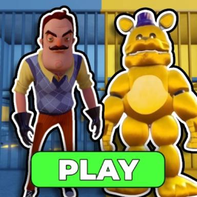 Thumbnail for HELLO NEIGHBOR VS FAST FREDBEAR PRISON RUN! (Obby) Game