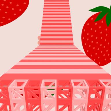 Thumbnail for 🍓 Strawberry Obby Game