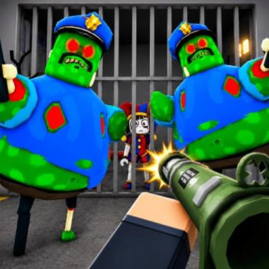 Thumbnail for ZOMBIE POLICE PRISON RUN! (Obby) Game