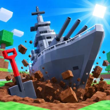 Thumbnail for (MASSIVE UPD.) Dig a Warship! Game