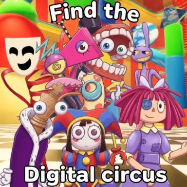 Thumbnail for Find the Digital Circus [🏖️]  Game