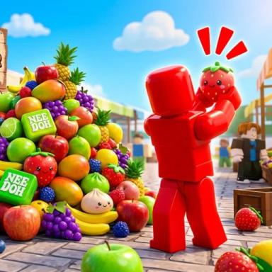 Thumbnail for Clean the Fruit Market! Game
