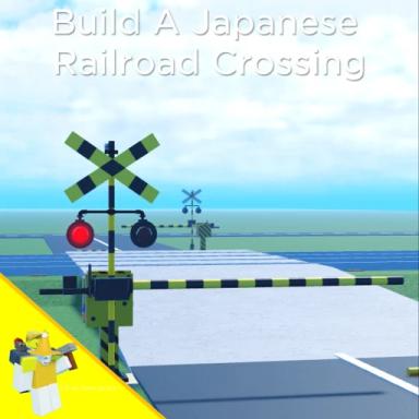 Build a Japanese railroad crossing (bRE) icon