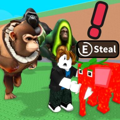 Thumbnail for Steal Brainrots From Guards 🧠 Game