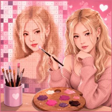 Thumbnail for 🎨 Kpop Idol Paint by Numbers Game