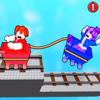 Thumbnail for Cart Buddies [2 Player Obby]  Game