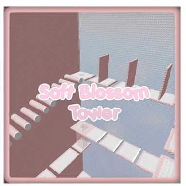 Thumbnail for Soft Blossom Tower 🌸 Game