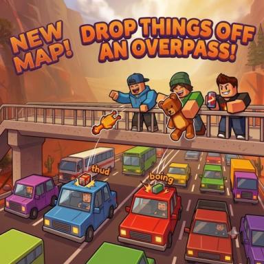 Thumbnail for Drop Things Off An Overpass Game