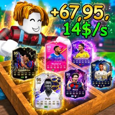 Thumbnail for [2X LUCK🍀] 🌽 Build a Soccer Legends Farm  Game